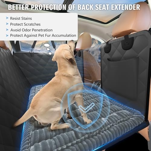 Dog Bed for Car Back Seat, Non-Slip Backseat Pet Mat Standard, 51''X23.5'' - Image 4