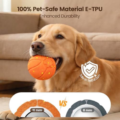 Invengo Interactive Dog Ball, Automatic Rolling Dog Toys with 3 Play Modes - Image 4