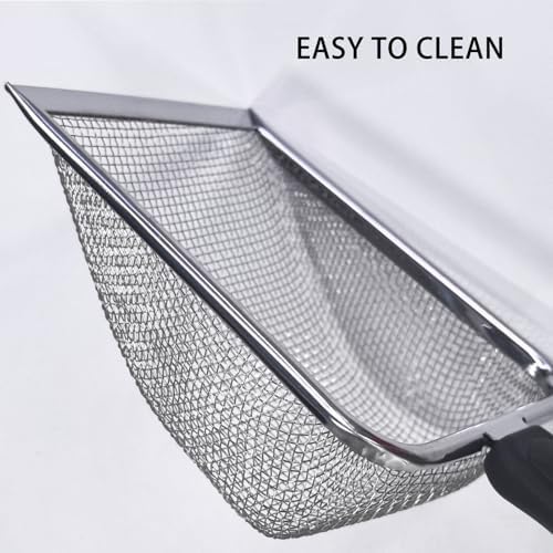 Cat Litter Scoop with Stainless Steel Mesh, 2.8mm Hole - Image 5