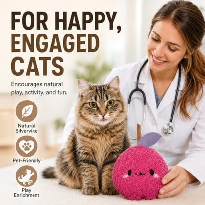 Durable and lnteractive Cat Teething Stick Toys: Chewing Stick, Grinding Teeth Rod, and chewable Cat Doll for Your Pet's Entertainment (Red) - Image 5