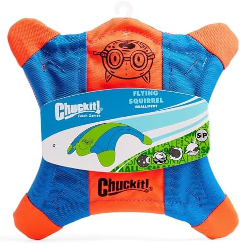 Chuckit! Flying Squirrel Fetch Dog Toy, Small, 8.25-in - Image 2