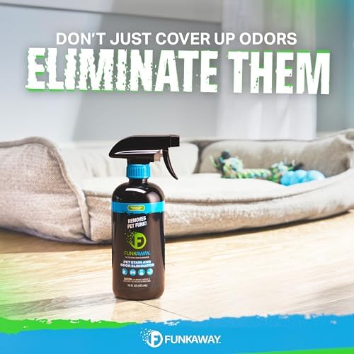 FunkAway Pet Stain & Odor Eliminator Spray, 16 oz., Fresh & Neutral Scent, The Extreme Pet Stain & Odor Eliminator for Houses, Cars, SUVs, RVs and Boats, Alcohol-Free Formula - Image 2