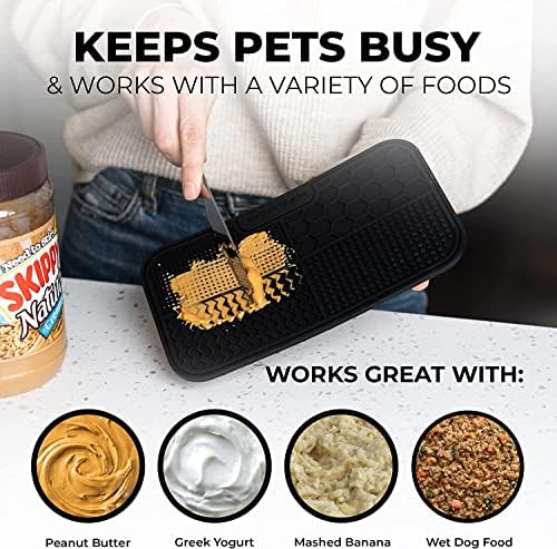 Pup Culture Dog Lick Mat for Dogs (2 Pack), Feeding Pad for Anxious Pets Plus 4 Different Puzzles for Mental Stimulation for Dogs - Supports Mental, Dental, and Digestive Health - Heavy Duty - Image 5