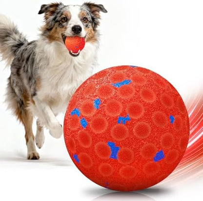 Interactive Dog Toys, Chew-Proof Dog Ball for Aggressive Chewers by AronYada
