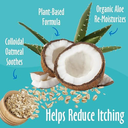 earthbath Oatmeal & Aloe Conditioner, Dry Skin, Made in USA, 16 Oz (1 Pack) - Image 3