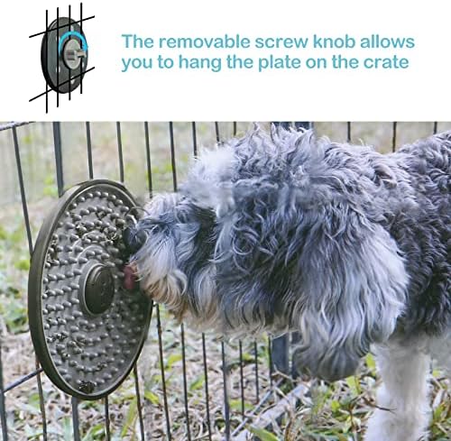 Avont Lick Mat for Dogs, Cats - Dog Crate Lick Mat Slow Feeder - Image 2