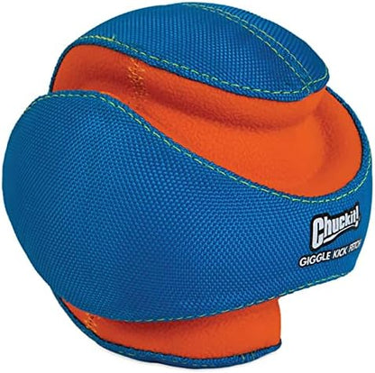 ChuckIt! Kick Fetch Dog Toy Ball With Giggle Sounds, Small - Image 3