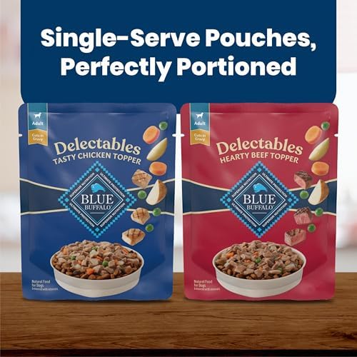 Blue Buffalo Delectables Variety Pack Dog Food Topper, 3 oz, 12 ct - Image 4