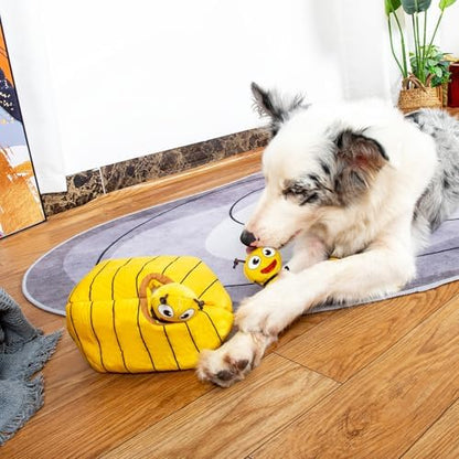 Hollypet Squeaky Hide and Seek Dog Toys for Small and Medium Dogs, Bees - Image 6