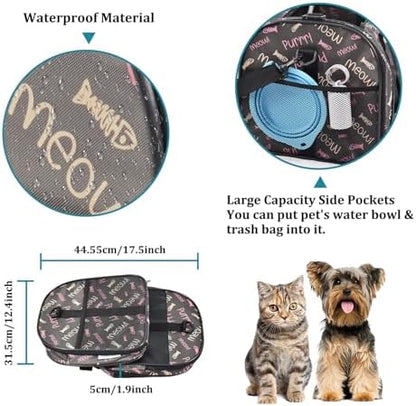 Soft-Sided Kennel Pet Carrier, Airline Approved Travel Handbag - Image 5