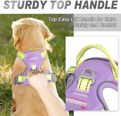 BARKBAY Dog Harness No Pull for Small Sized Dog Front Back Clips,Dog Vest - Image 3