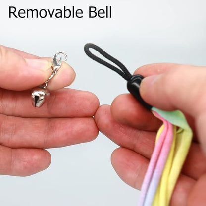 LASOCUHOO Cat Wand Toys Refills, Cat Wand Replacement, Assorted Teaser Refills with Bell for All Cats, Kitten
