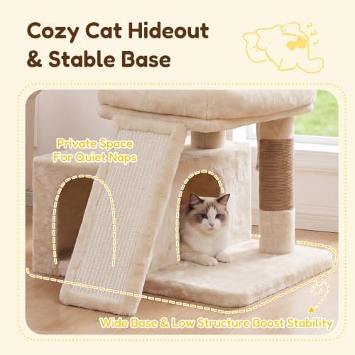 Heybly Cat Tree, Multi-Season Stable Cat Activity Tower, HCT207SMJ - Image 2