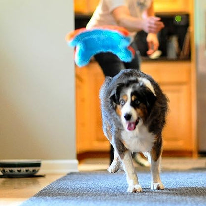 Chuckit! Indoor Fetch Squirrel Toy for Dogs, Orange and Blue - Image 5