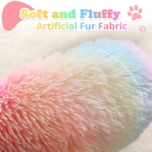 JOLLYVOGUE Dog & Cat Bed, Calming Anti-Anxiety Pet Bed for Small Dogs, Fluffy Donut Cushion for Small and Medium Pets (20") - Image 4