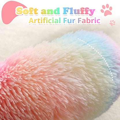 JOLLYVOGUE Dog & Cat Bed, Calming Anti-Anxiety Pet Bed for Small Dogs, Fluffy Donut Cushion for Small and Medium Pets (20") - Image 4