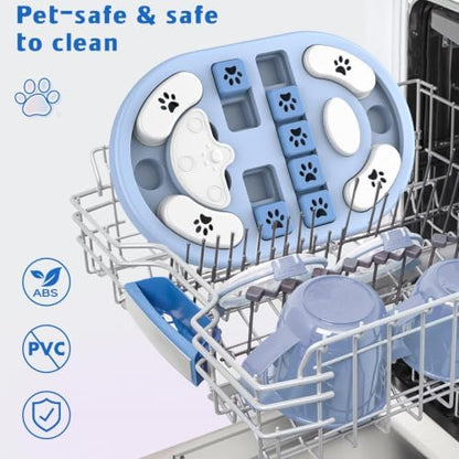 Dog Puzzle Toy, Interactive Treat Dispensing Toys, Grey - Image 6