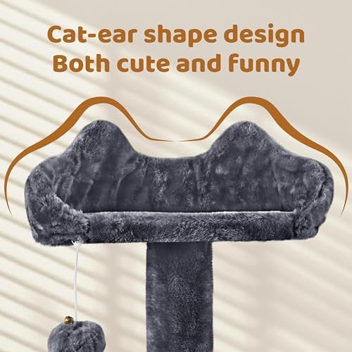 Yaheetech 70in Multi-Level Sturdy Cat Tree, Condo, Sisal Scratching Posts - Image 4