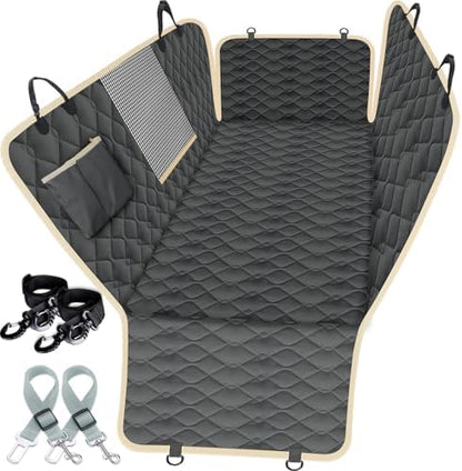 Lassie XL Truck Waterproof Dog Seat Cover Back Seat with 2 Seat Belts by Lassie
