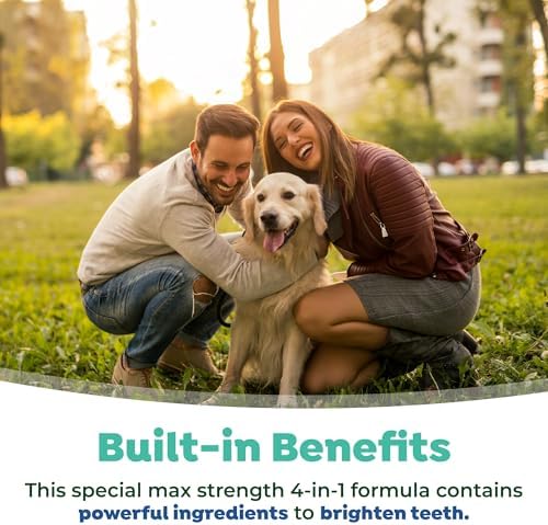 TropiClean Fresh Breath Max Strenth Dog Teeth Cleaning Water Additive, 16oz - Image 5