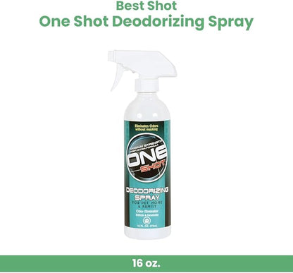 Best Shot Pet One Shot Deodorizing Spray, 16 Oz (ZX8122 16)