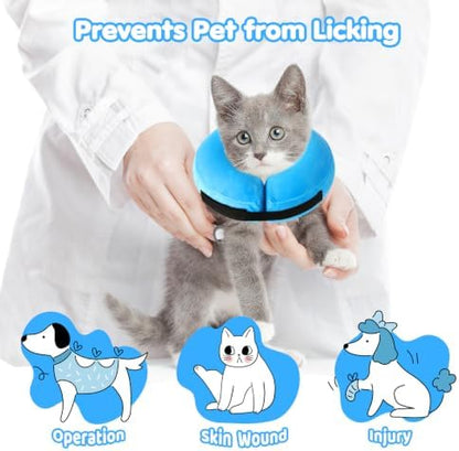 Grand Line Inflatable Dog Cone Collar, Soft Pet Recovery After Surgery (S) - Image 2