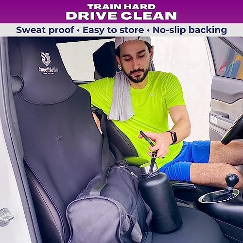 SweatSo Car Seat Protector Waterproof Car Seat Cover - Neoprene Covers Sweat Towels for Gym - Automotive Covers & Accessories (Pack of 1) - Image 6