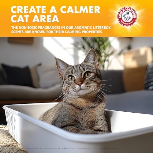 Arm & Hammer Calming Cat Litter Deodorizing Crystals, Chamomile, 15 Ounce (Pack of 12) - Image 3