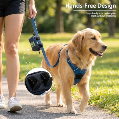 Dog Waste Bag Dispenser, Poop Bag Holders for Leashes, Dark Blue - Image 5