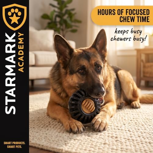 Starmark Everlasting Treat Wheeler Chew Toy Medium For Dogs under 40 pounds - Image 7