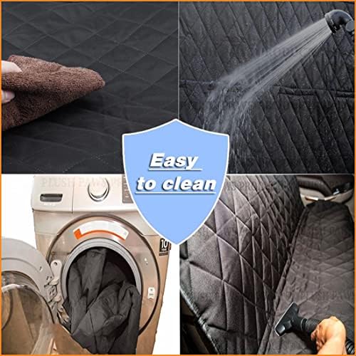 Dog Car Seat Cover, Back Seat Protector Pet Mat Hammock Dog Cover Fit for Cars/SUVS/Truck, Keeping Car Pristine Clean, 100% Waterproof Scratchproof Non-Slip Pet Seat Covers, Machine Washable - Image 4