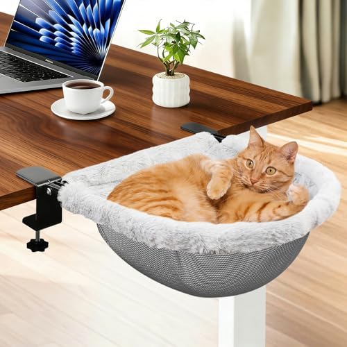 X-Large Cat Desk Bed for Home Office, 19"x15" Spacious Nest by Unknown
