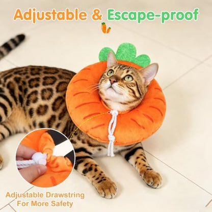 BEAUTYZOO Cat Cone Collars Soft, Cat Donut Recovery E Collar After Surgery - Image 6