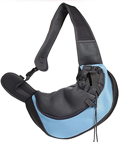Love Dream Dog Sling Carrier for Small Dogs Cat Puppy Crossbody Bag Carrier by Love+Dream