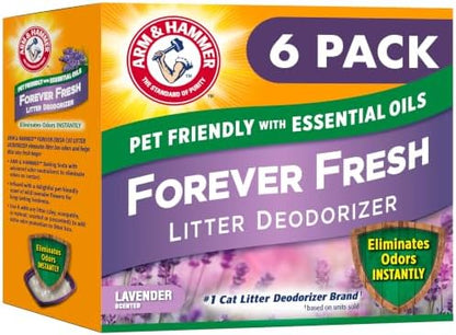 ARM & HAMMER Forever Fresh Cat Litter Deodorizer, 30 oz, 6-Pack by ARMHAMMER