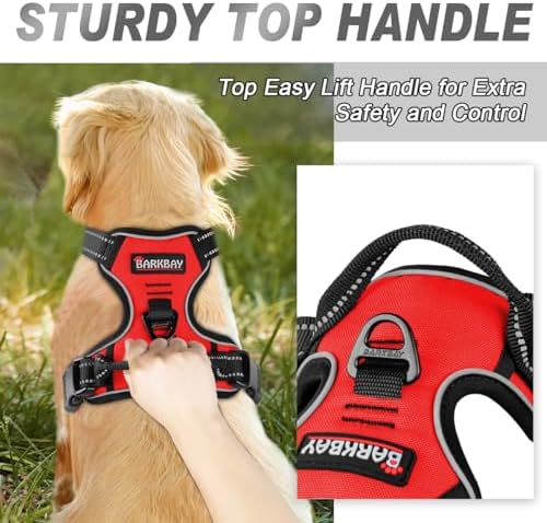 BARKBAY Dog Harness No Pull for Small Sized Dog Front Back Clips,Dog Vest - Image 3