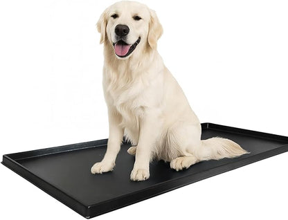 DoggieLawn XL Tray - Heavy Duty 4ft x 2ft Dog Potty Holder - Washable Reusable Floor Protection - Indoor/Outdoor Training Tray for Large Dogs