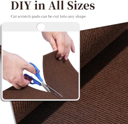 Uranshin Cat Scratching Mat, Trimmable Self-Adhesive Furniture Protectors - Image 4