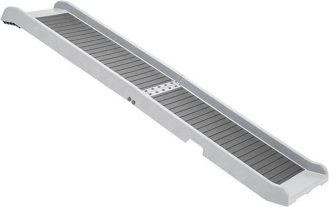 WeatherTech PetRamp - Non-Slip, Portable Dog Ramp for Large Dogs to 300 Pounds, 67" x 15" - Traction Grip Ramp, Easy Access for Pets to Car, SUV, Truck, Bed, Couch & Other Home Areas