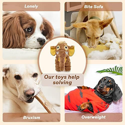 Letsmeet Dog Toys Durable Squeaky Plush Dog Toy for Puppy Teething Dog Chew Toys for Small, Middle, Large Dogs - Image 5