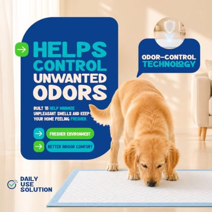 Loofy Pee Pads for Dogs, Training Pads for Dogs, Dog Training Pads, X-Large 35x24, 30 Count, Leak-Proof, Quick-Dry, Super Absorbent Puppy Potty Pads - Image 4