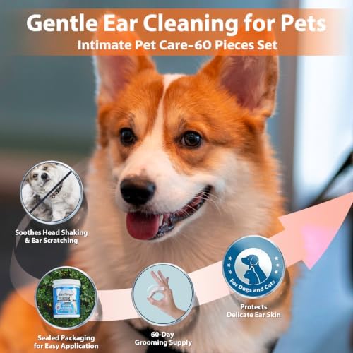 OBSEDE Ear Finger Wipes for Dogs & Cats, 120 Count, Alcohol Free Pet Care - Image 6