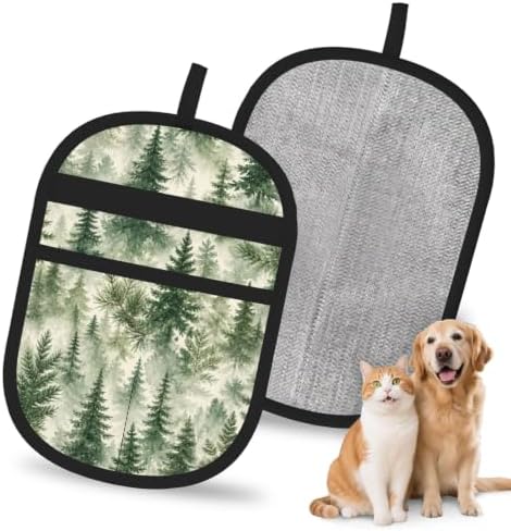 Rustic Forest Pet Hair Removal Glove Brush Pet Hair Remover Tool for Carpet by Unknown