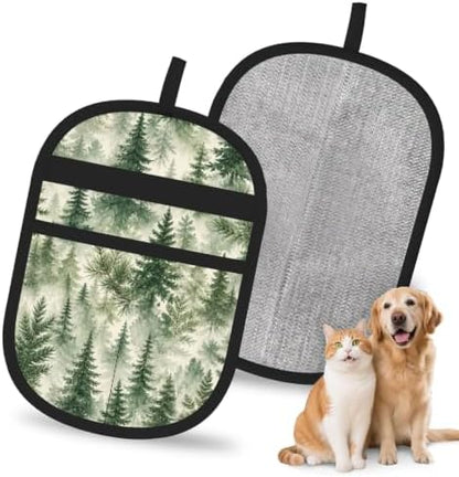 Rustic Forest Pet Hair Removal Glove Brush Pet Hair Remover Tool for Carpet by Unknown
