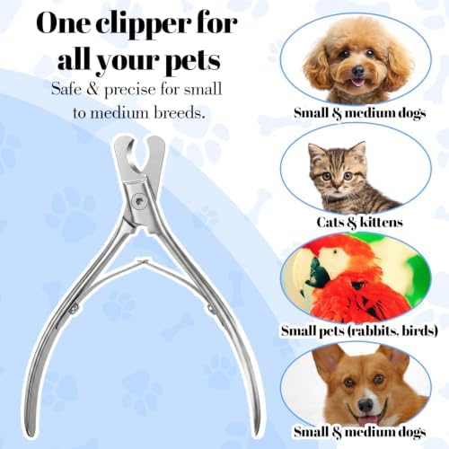 Stainless Steel Cat Nail Clippers, Dog Nail Clippers - Image 4
