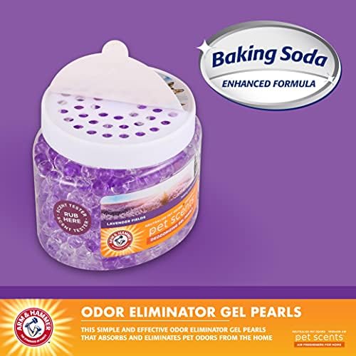 Arm & Hammer Pet Scents Deodorizing Gel Beads, Lavender Fields, 12 Oz - Image 2