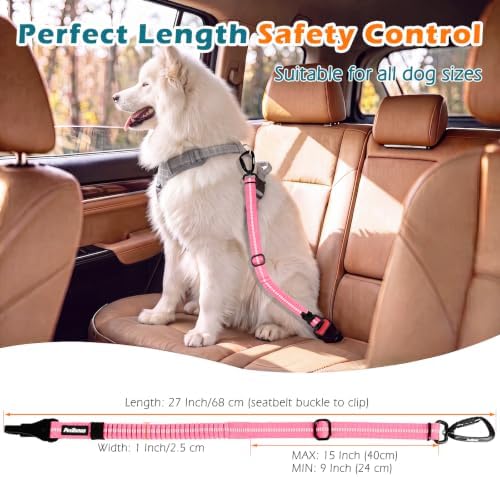 PetBonus Dog Seat Belt for Car, Durable Safe Dog Car Harness for Vehicle - Image 4