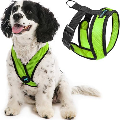 Gooby Comfort X Head-in Dog Harness, Choke-Free, Green, X-Large by Gooby