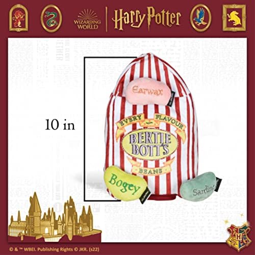 Harry Potter Bertie Botts Jelly Bean Burrow Dog Toy, 10 Inch - Image 5