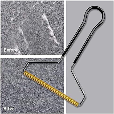 Lint Roller; Simplified Lint Remover Tool; Remove Cat and Dog Hairs &Lints from Furniture- Mat, Stairs, Cat Tree Towers; Carpet Rug Scraper; Hair & Lint Removal Rake - Image 5
